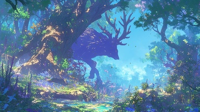 神秘生物魔法森林