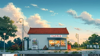 好运来便利店主题