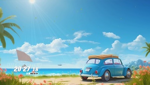 治愈海滩旅行