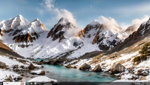 雪山高原