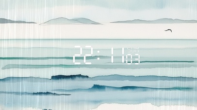 平静山水  壁纸