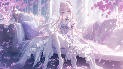 雪墨壁纸丨心海丨秀姿天成丨