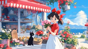花店女孩