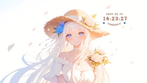 纯白的花嫁