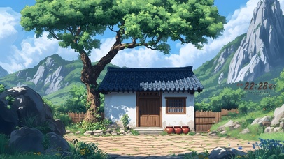 我家院中有棵树