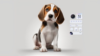 4k超萌可爱狗狗