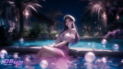 她的微笑如同春日的阳光