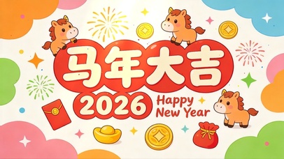 马年大吉