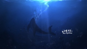 4K治愈深海鲸鱼