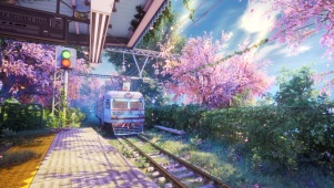 樱花站台