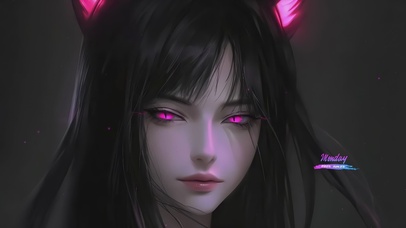 暗黑魅惑狐耳少女