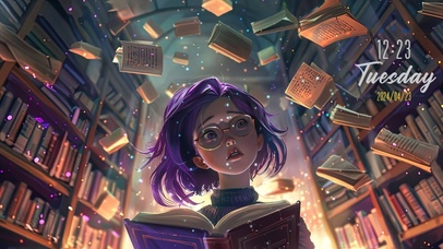 魔法图书馆少女