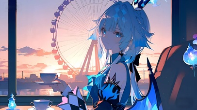 刻律德菈-夕阳少女