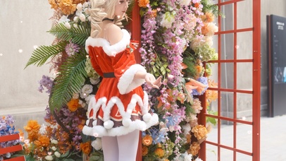 原神芭芭拉圣诞节电话亭