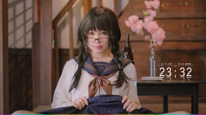 清纯双马尾JK制服美女