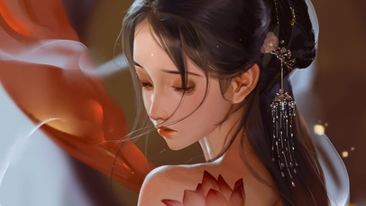 4K唯美古风美人