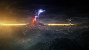 火山爆发