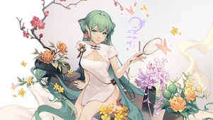 4K旗袍少女