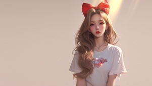 可爱的女孩子