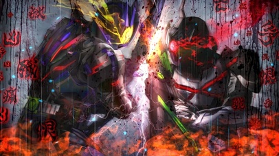 假面骑士亚克1vs亚克毒蝎