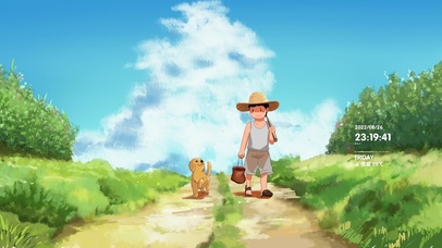 4K 乡间小道去钓鱼