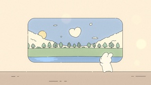 卡通可爱兔