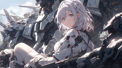 花瓣机甲少女