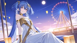 尤诺-夕阳下的少女