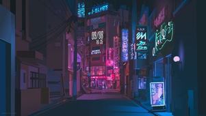 霓虹深处