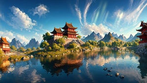 山间阁楼