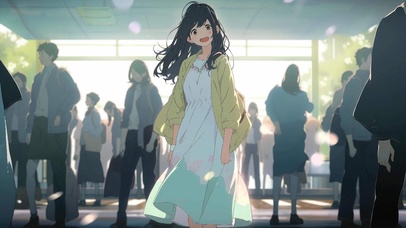 车站女孩 等你哦