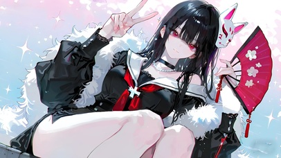 朽叶千咲-4k旗袍少女