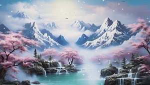 田园插画