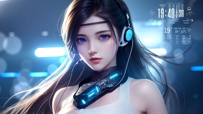 4K 酷酷的美女13