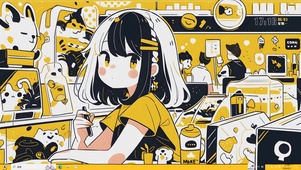 涂鸦少女