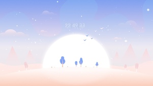 雪落下的声音~