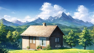 小河边