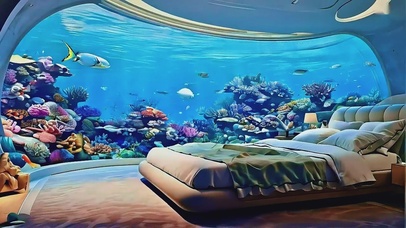 梦幻海底房间