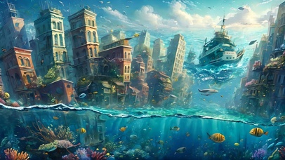 神奇水下城市