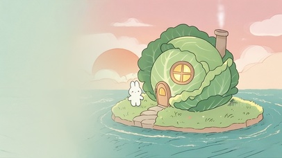兔兔的海上卷心菜小屋