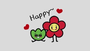 送你一朵小红花