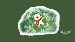 快乐小白熊