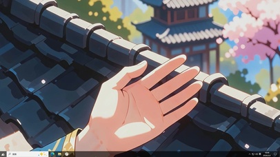 春樱漫城-桌面主题