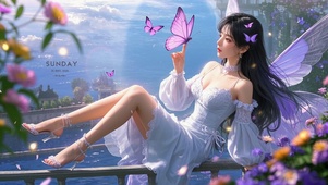 花漾小仙 蝴蝶女孩