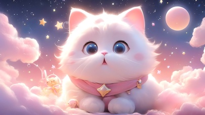 超仙的可爱的小猫咪惊呆了