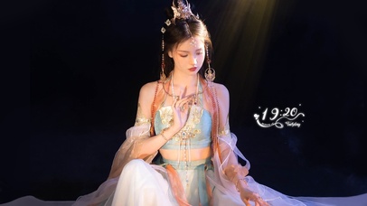 4k梵天伽蓝-美女cos