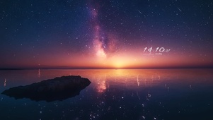 夕阳星辰大海