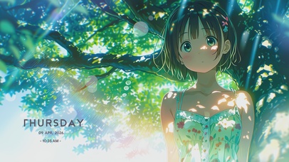 树下清纯少女