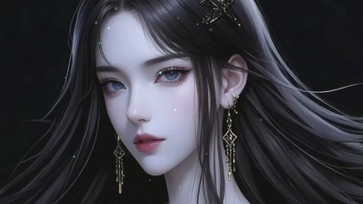二次元暗黑风漫女
