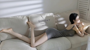 4K 性感长腿美女